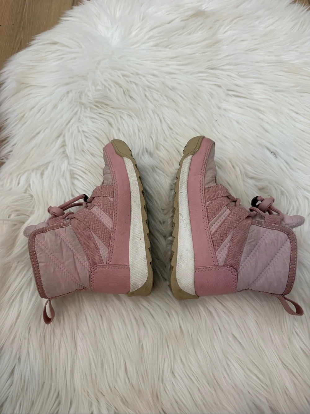 Sorel Baby Pink Kids Winter Boots - Size 10K